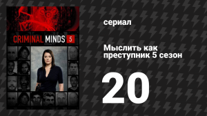 Мыслить как преступник 5 сезон 20 серия «…Тысячи слов» (сериал, 2005-2020)