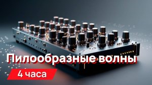 Звуки для соседей - пилообразные волны, гнетущий технический звук