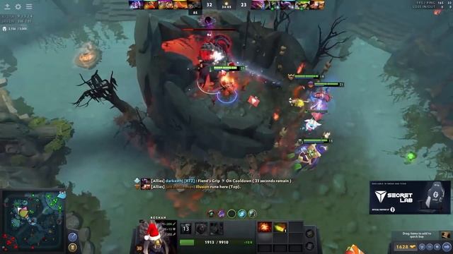 What happened when Arteezy played without reading 7.28 patch notes... смотреть онлайн