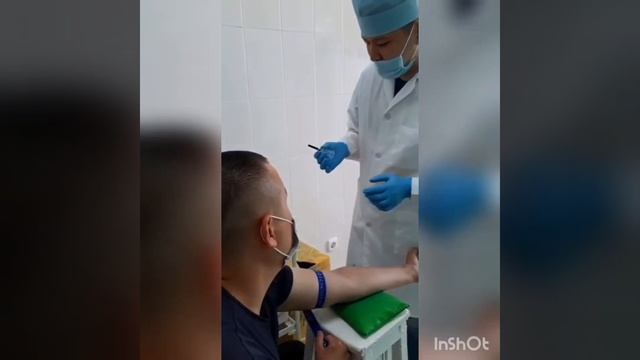 Көк тамырдан қан алу техникасы смотреть онлайн