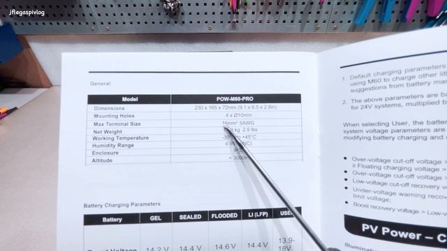 PowMr MPPT SCC Pow-M60 Pro Full Review And Efficiency Test