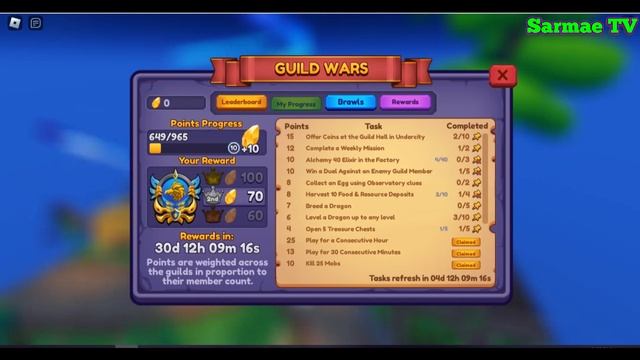 How To Get Easier Guild Gems And Getting The Season Dragon in Roblox (Dragon Adventures) смотреть онлайн