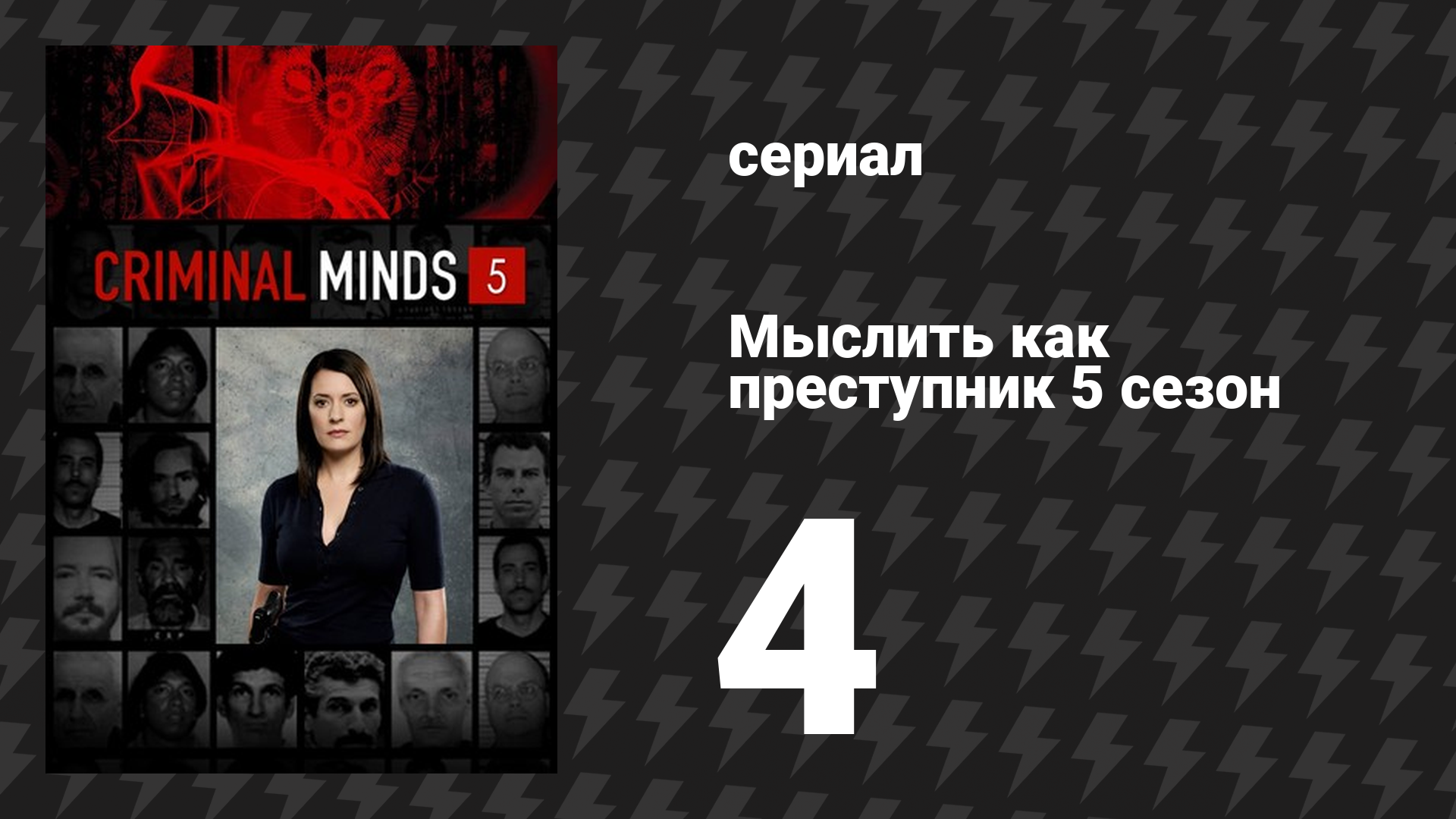 Мыслить как преступник 5 сезон 4 серия «Безнадега» (сериал, 2005-2020)