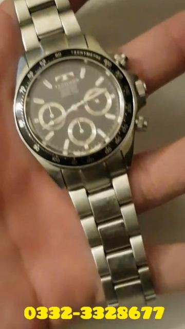 Technos Chronograph Sapphire Glass| Ceramic Bezel Watch for Sale in Pakistan #shorts смотреть онлайн