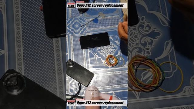 Oppo A12 screen replacement and power button fix смотреть онлайн