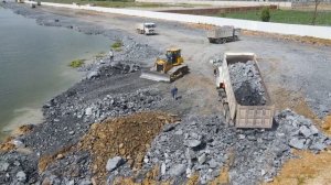 Строительство, засыпка, один из прошлых объектов, продолжение