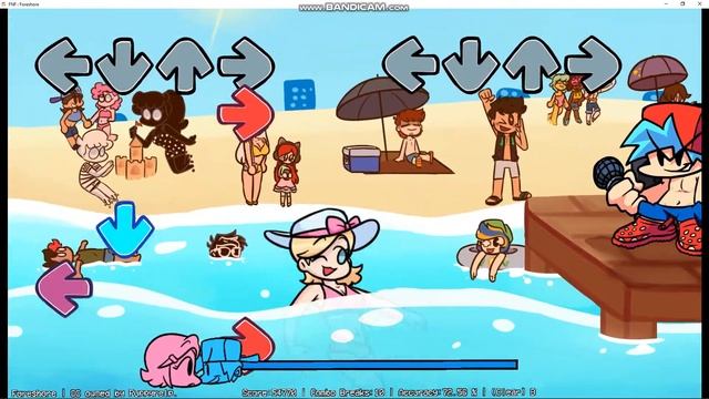 играем в мод friday night funkin beach time blowout *friday night funkin 2020 * смотреть онлайн