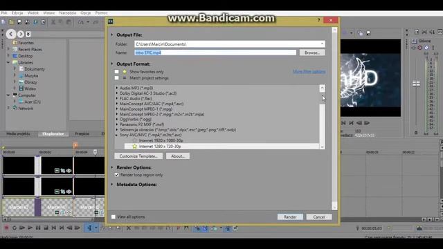 jak zrobić intro template - sony vegas pro 13 смотреть онлайн