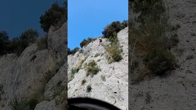 Arrampicata in falesia Bassiano LT смотреть онлайн