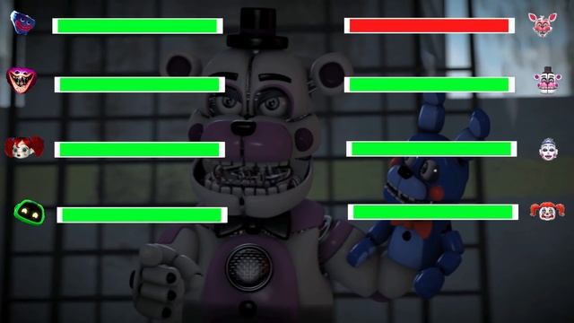 [SFM FNaF] Poppy Playtime vs Sister Location WITH Healhbars смотреть онлайн