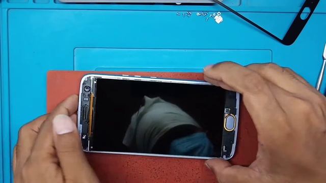 Moto X4 Crack broken Only Touch glass change replacement.Without mobile open/How to open MotoX4 смотреть онлайн