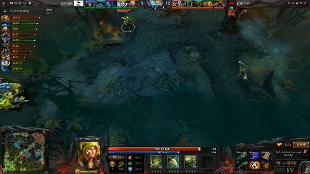 Dota 2. Rstars vs LGD.INT. Комментируют V1lat и Dread. смотреть онлайн
