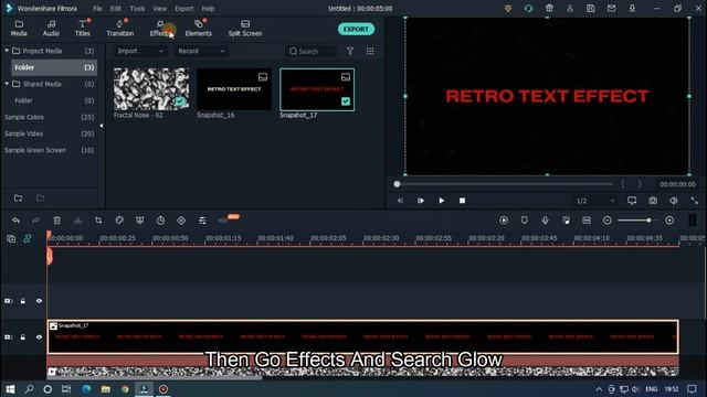 How To Make RETRO TEXT EFFECT On Filmora X | Filmora X Tutorial смотреть онлайн
