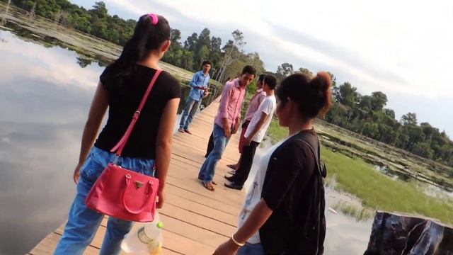NeakPean Temple with old teamwork☺📷🎬 #siemreap #cambodia #temple #grandtour #happyday #enjoylife смотреть онлайн