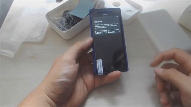 HTC Windows Phone 8X распаковка смотреть онлайн