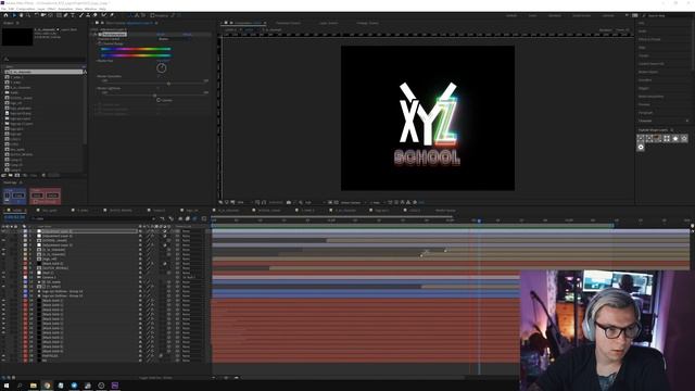 #78 After Effects - Анимация логотипа "XYZ School" [2] смотреть онлайн