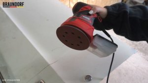 Готовлю ГАЗ 2410 к покраске. Эксцентриковая орбитальная шлифмашина BRAUNDORF TurboSchleifer TSVQ-15