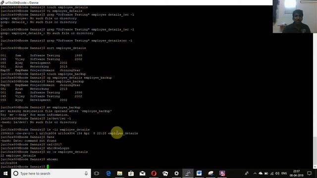 Unix Lab Ex1 смотреть онлайн