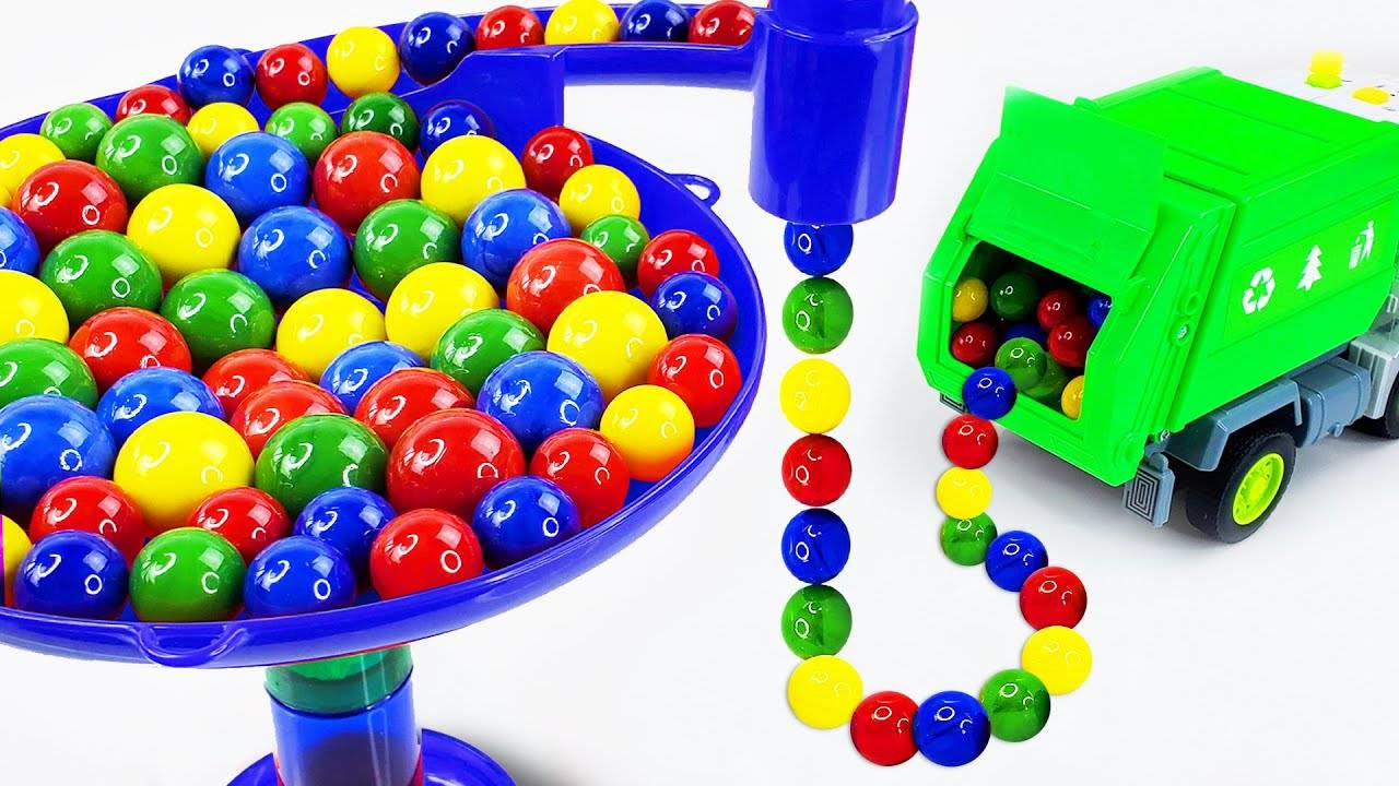 ШАРИКИ 🚌✨Трактор, мультик для детей, смотреть мультики онлайн, веселые мультики, АСМР для сна смотреть онлайн