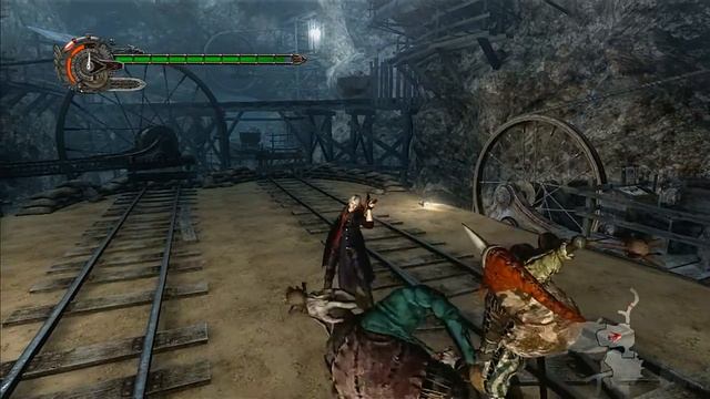 Devil May Cry 4 PlayStation 3 Gameplay - Battle on the смотреть онлайн