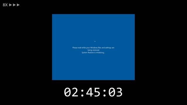 How long does System Restore take in Windows 10? смотреть онлайн