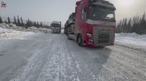 Операция спасение коллеги и самого себя. Кто не терял прицеп, тот не настоящий дальнобойщик:)