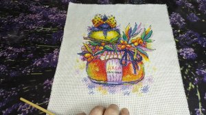 Готовая работа "Солнечная облепиха".