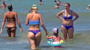 Анапа. Пляжный отдых на Черном море. Песчаные пляжи