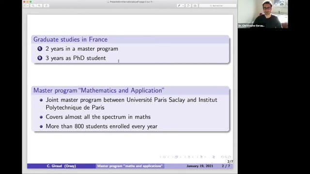 Mathematics Studies in France смотреть онлайн