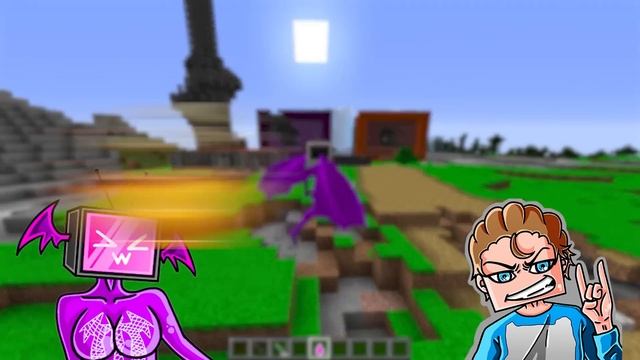 ДРАКОН ТВ ВУМЕН ПОЦЕЛОВАЛА МЕНЯ В МАЙНКРАФТ! КРАСЯ DRAGON TV WOMAN MINECRAFT смотреть онлайн