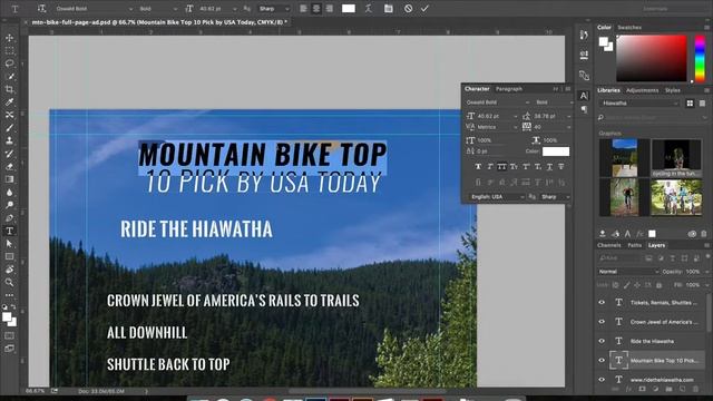 Design Continued in Creating Magazine Ad in PhotoShop II How to creat Magazine смотреть онлайн