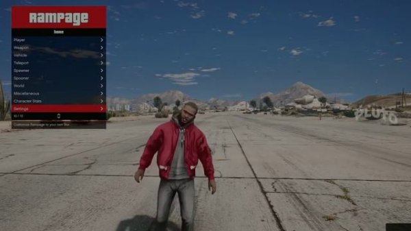 GTA 5 MOD MENU | Rampage mod menu | Free | PC work 2022