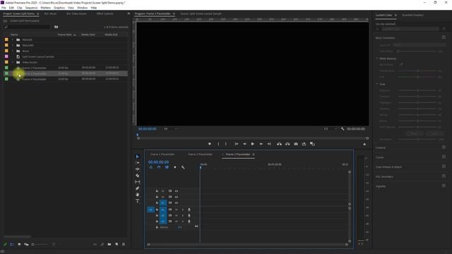 How to Create Split Frames in Premiere Pro | Split Screen Effect смотреть онлайн