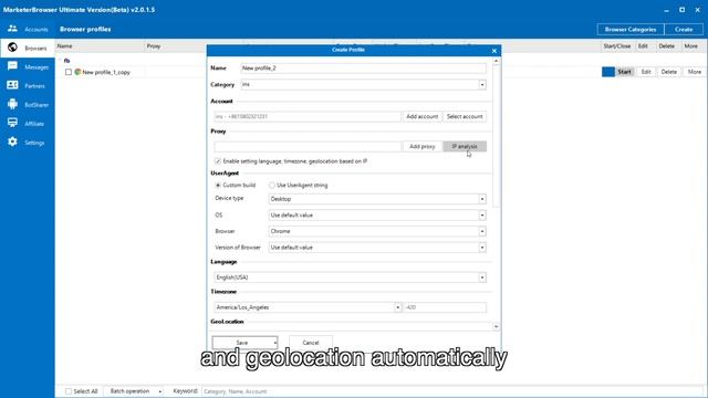 Auto-login | Multiple Instagram logins in One Dashboard with MarketerBrowser *2021* смотреть онлайн