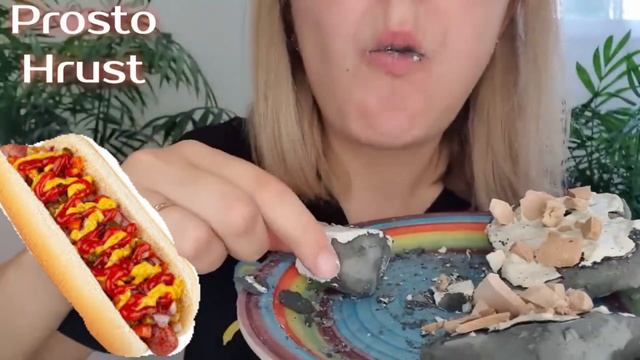 @prostohrust сочный Американский Хот-дог crunch asmr смотреть онлайн