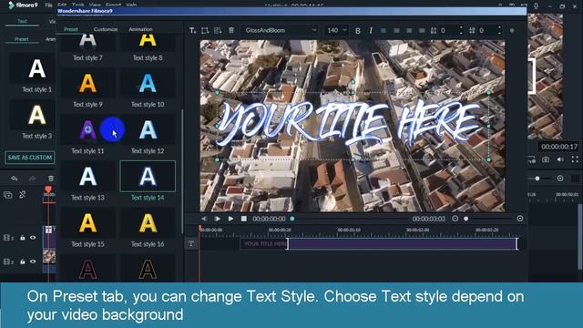 Awesome Text Effect Filmora 9 - Linear Wipe text - Filmora Tutorial смотреть онлайн