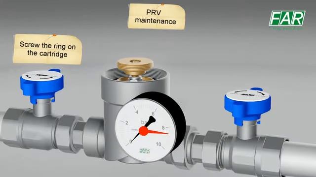 Pressure reducing valve FAR Art 2810 смотреть онлайн