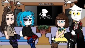 • Characters react to each other 1/2 ||SallyFace and Franbow|| ||Юи♥|| •