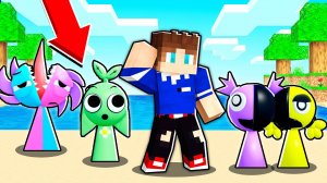 НАШЕЛ НОВЫЕ OC КИКИ И БУБА СПРАНКИ В МАЙНКРАФТ МОД SPRUNKI МУЛЬТИК