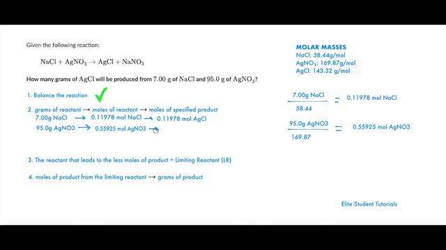 How to do limiting reactant problems смотреть онлайн