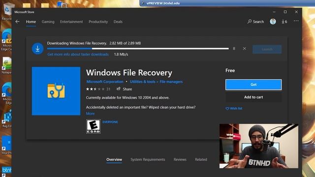 How to Install Windows File Recovery! смотреть онлайн