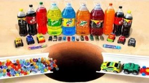 Мультики для малышей.Проводим экспепемент мешаем разные вкусные напитки