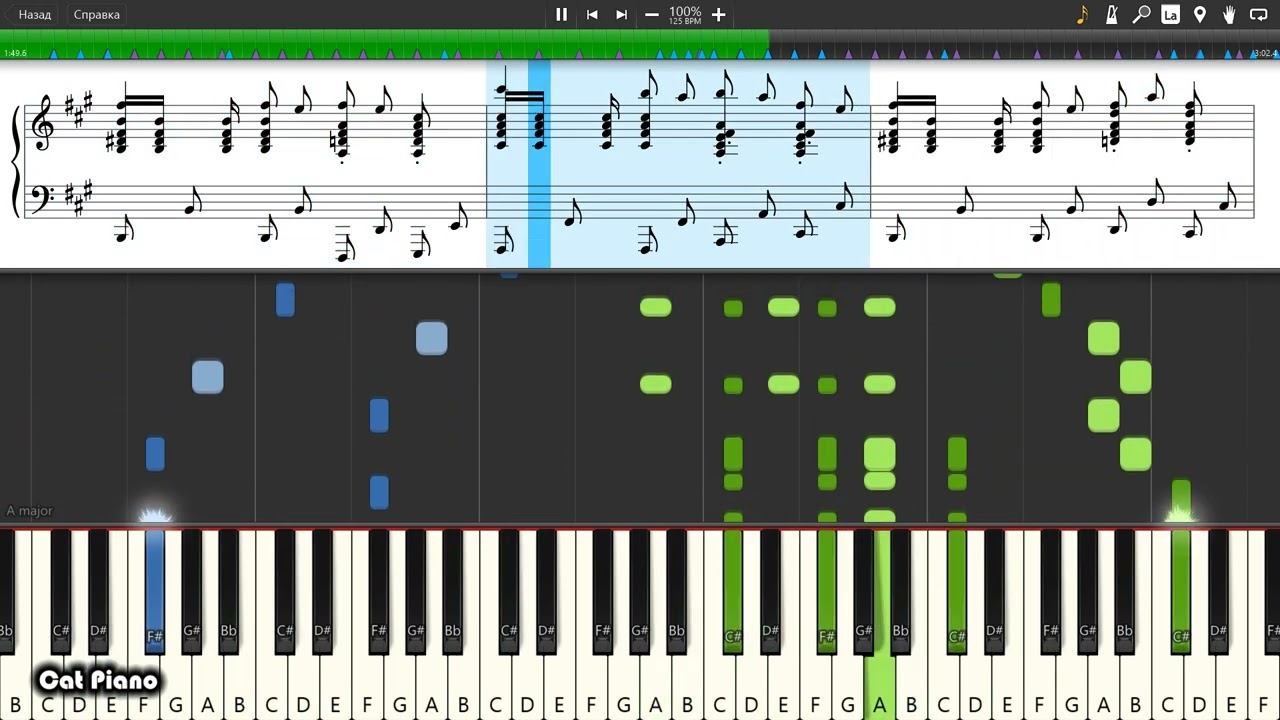 TheFatRat - Time Lapse - Piano tutorial and cover (Sheets + MIDI) смотреть онлайн