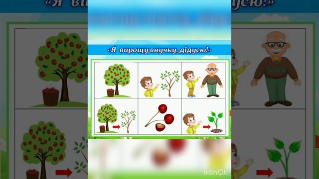 В. Сухомлинський " Я вирощу внучку,дідусю". Відео-заняття для дошкільників. смотреть онлайн