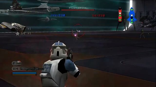Star Wars Battlefront 2 (2005) Space Kashyyyk Xbox Series S Gameplay смотреть онлайн