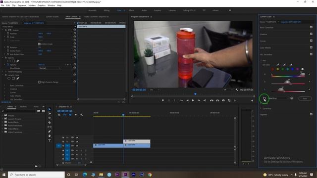 VFX Like @DilliKaLadka Color Change Transition Premiere pro CC 2022 смотреть онлайн