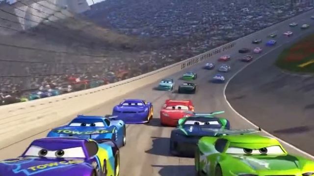 Cars Movie Final Race Of Lighting Mc Queen