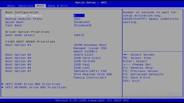 GEEKOM Mini Air12 - BIOS смотреть онлайн