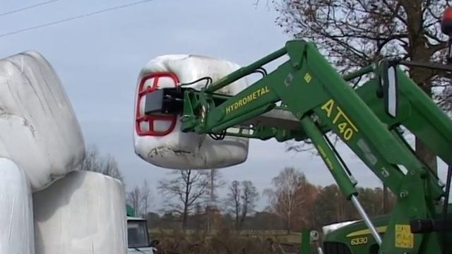 Hydrometal - Ładowacz AT40 chwytak bel смотреть онлайн