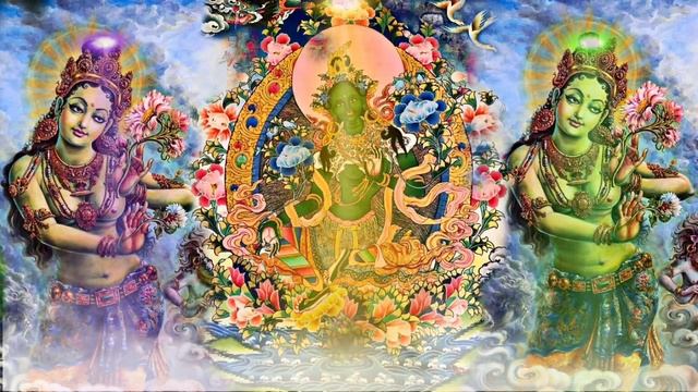 ☸21 Tara Prayer(21 times) སྒྲོལ་མ་ཉེར་ཅིག་བསྟོད་པ།|Dolma Prayer, Jetsun Dolma|21 Praises To Tara смотреть онлайн